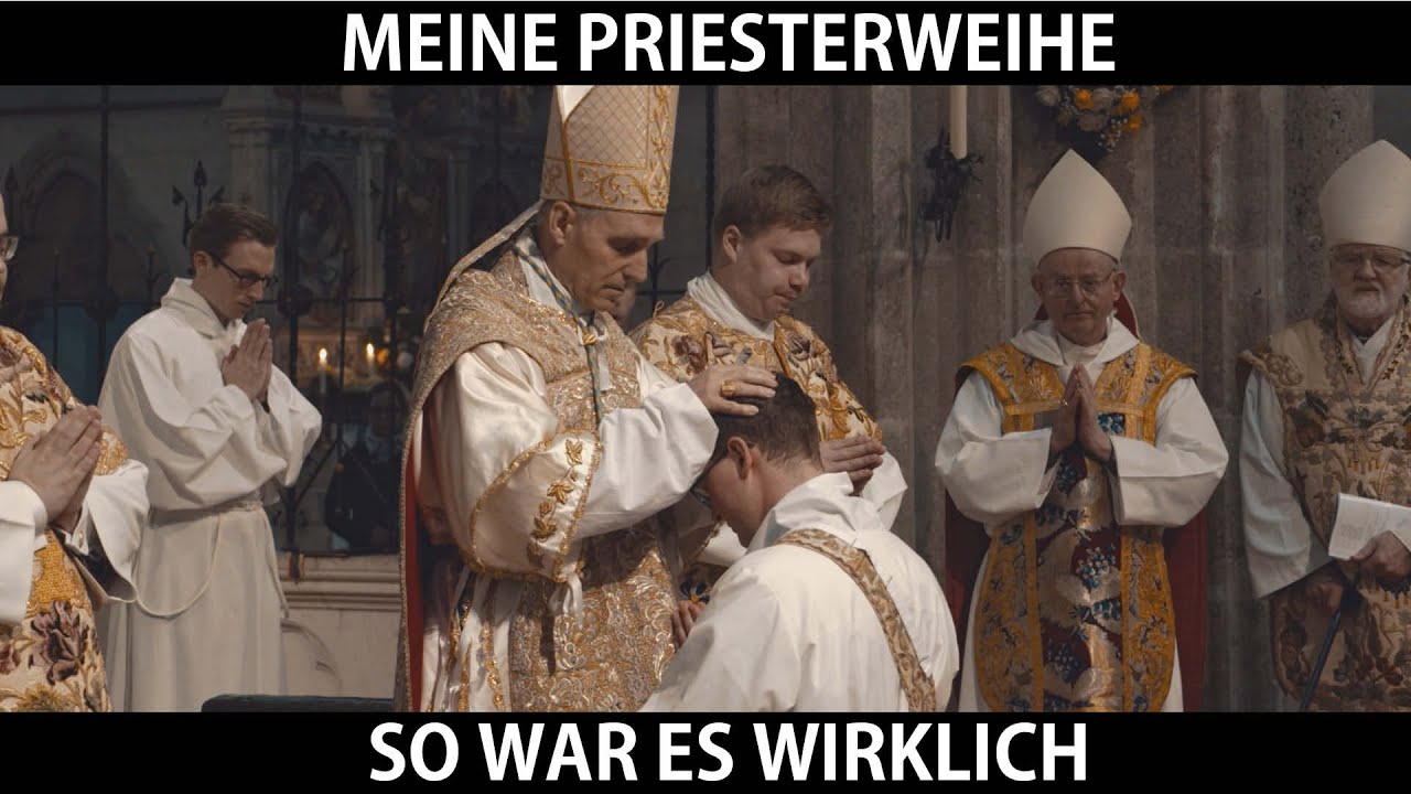 MEINE PRIESTERWEIHE | Pater Isaak Maria | mit Erzbischof Gänswein in Heiligenkreuz