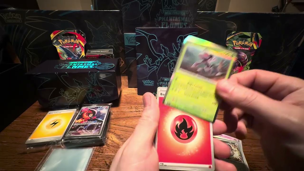 Pokemon phantasmal flames etb opening 