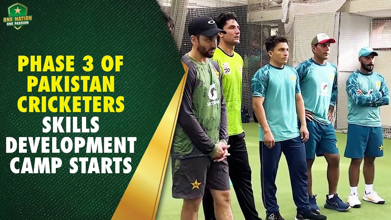 Phase 3 of Pakistan Cricketers' Skills Development Camp Starts | Fielding & Gym Session 🎥 | MA2A