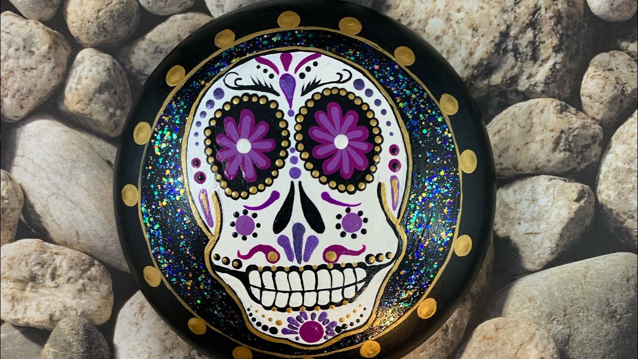 How to paint a Sugar Skull