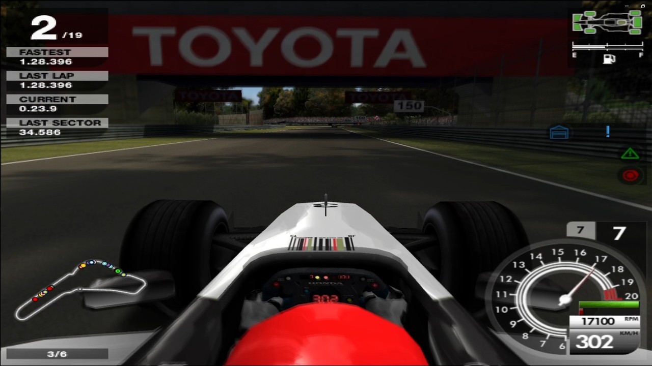 Formula One 05 - Career, BAR, Monza, PS2 Emulator [15/19]