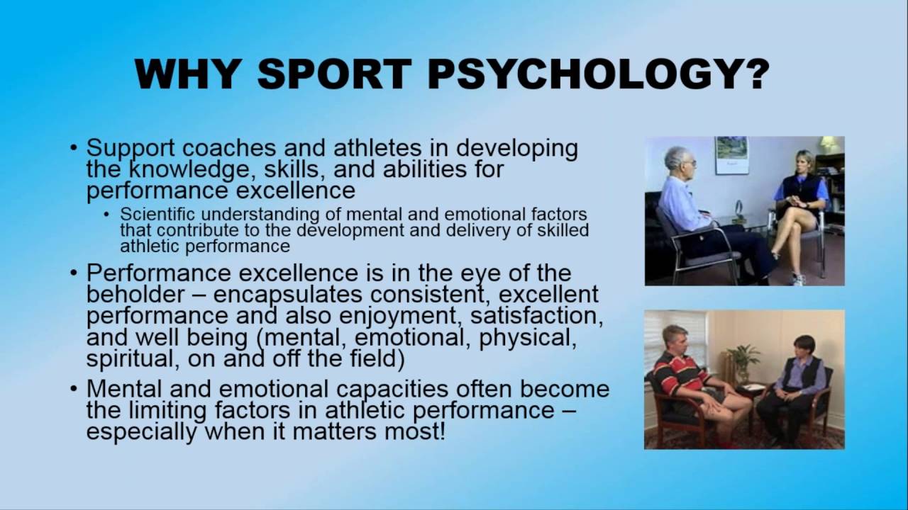 So, You Want to Be a Sport Psychology Professional?