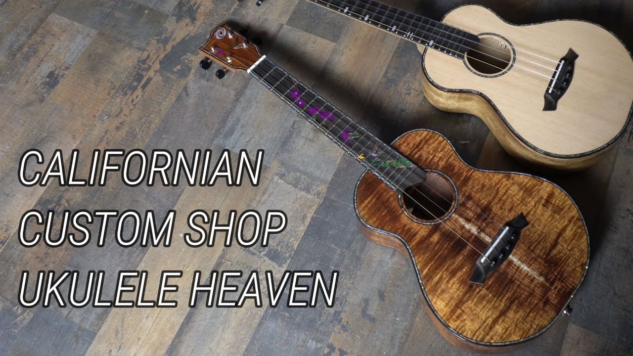 Californian Made Custom Ukulele Heaven! - OHANA USA