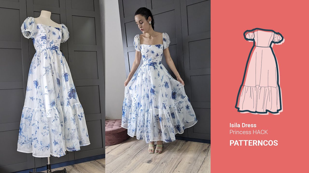 ¡Cosiendo un vestido de princesa! Vestido Isila HACK 🌸 ENG SUBS 🌸