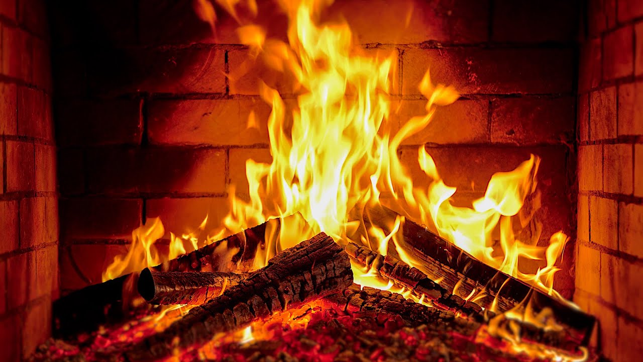 🔥 The Most Relaxing Fireplace Video Ever! Fireplace 4K ULTRA HD