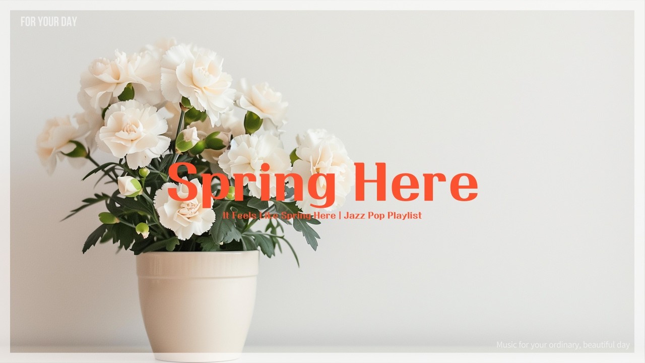 🌷맑고 투명한 봄의 BGM | 그냥 틀어두세요, 귀에 감기는 선율