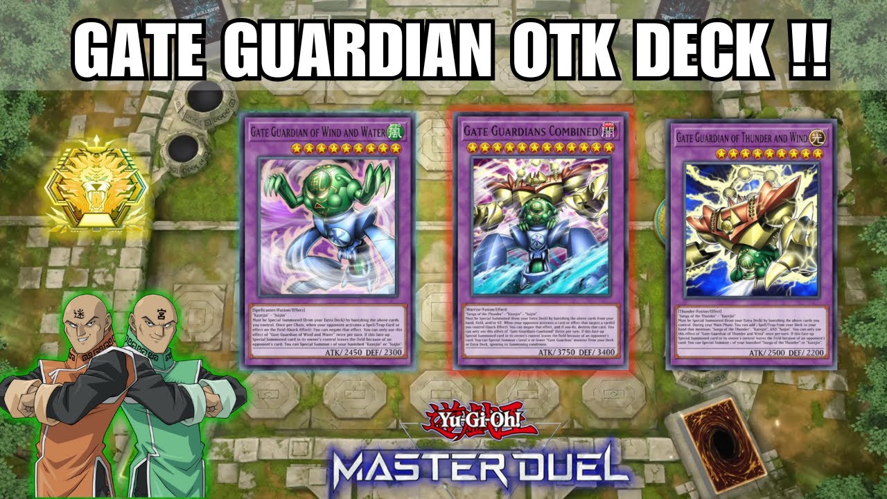 Best Gate Guardian Deck OTK!! - Crushing META!! | Yu-Gi-Oh Master Duel!