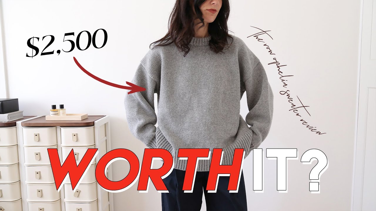 I Bought The Row’s $2,500 Sweater and Compared it to $200, $500 & $800 Sweaters [The Row Ophelia]