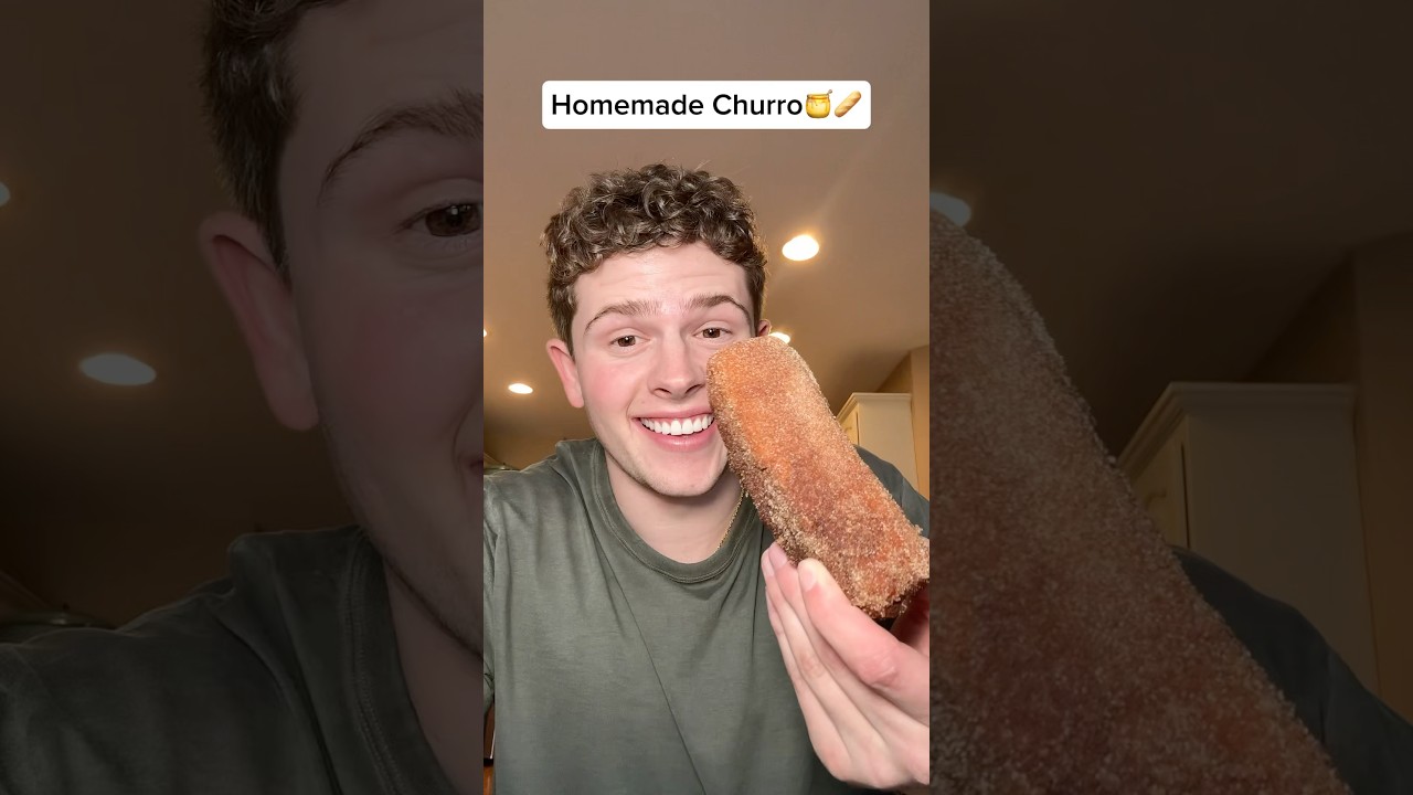 Making Homemade Churros in Under 1 Minute!