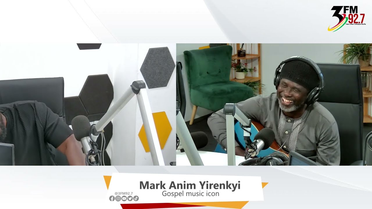 One on one with Gospel music icon Mark Anim Yirenkyi on #3FmDrive