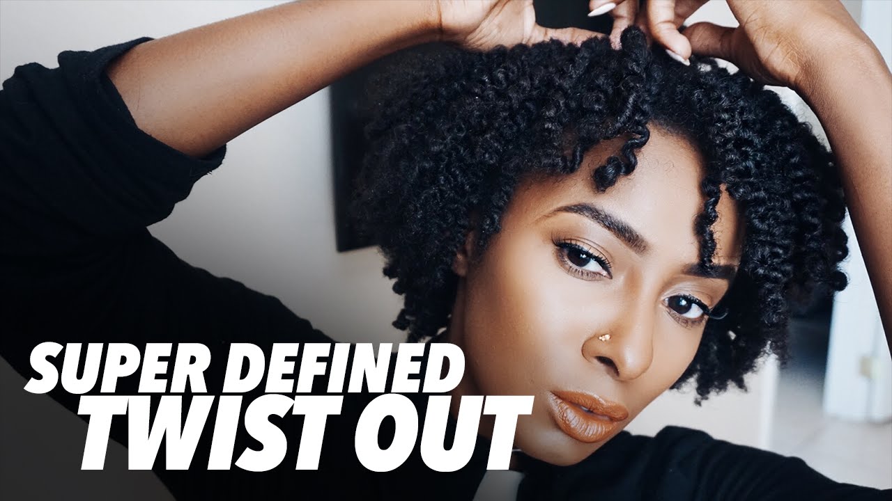 SUPER DEFINED TWIST OUT ON SHORT NATURAL HAIR
