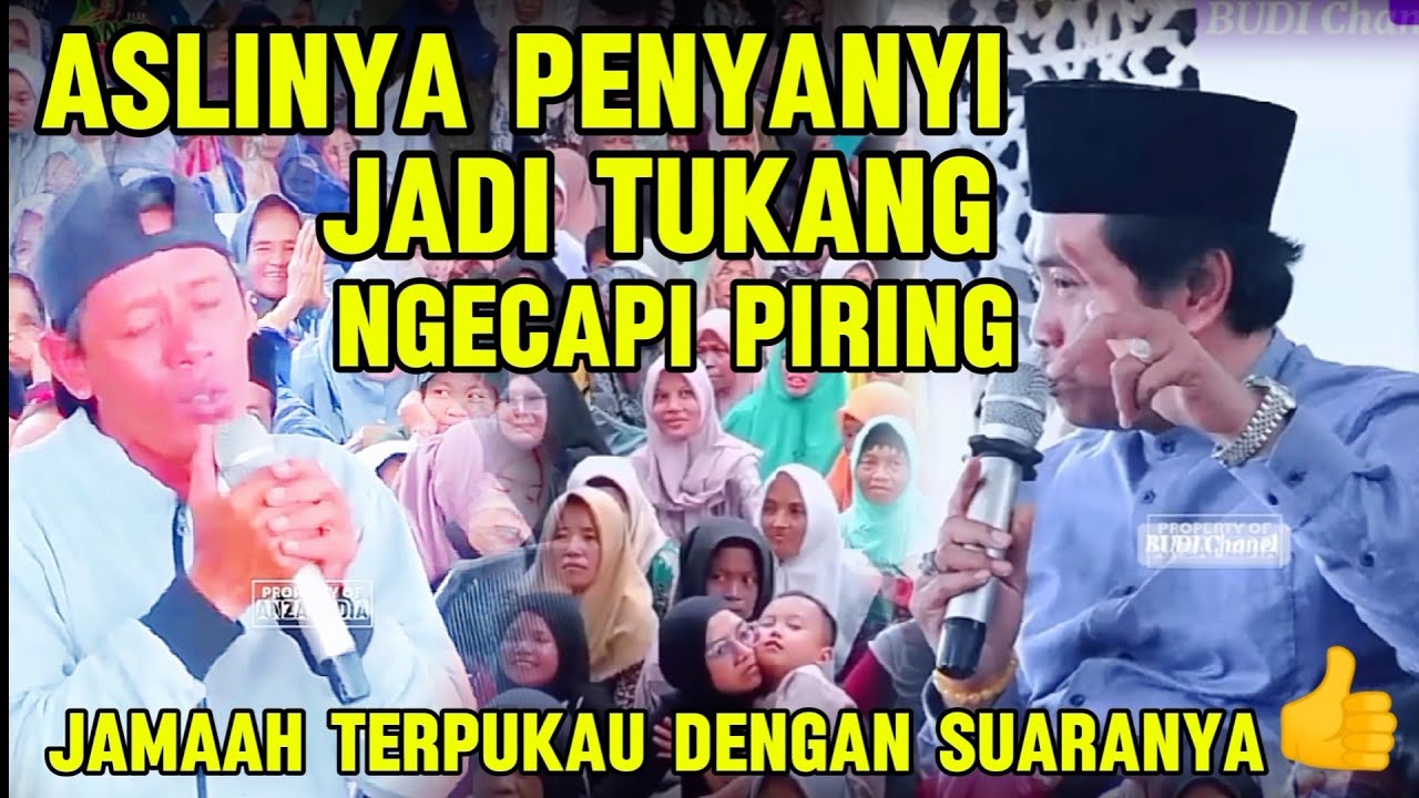 Aslinya PENYANYI.nyamar jadi tukang NGECAPI piring 👍 ll KH ANWAR ZAHID #pengajian#temanggung