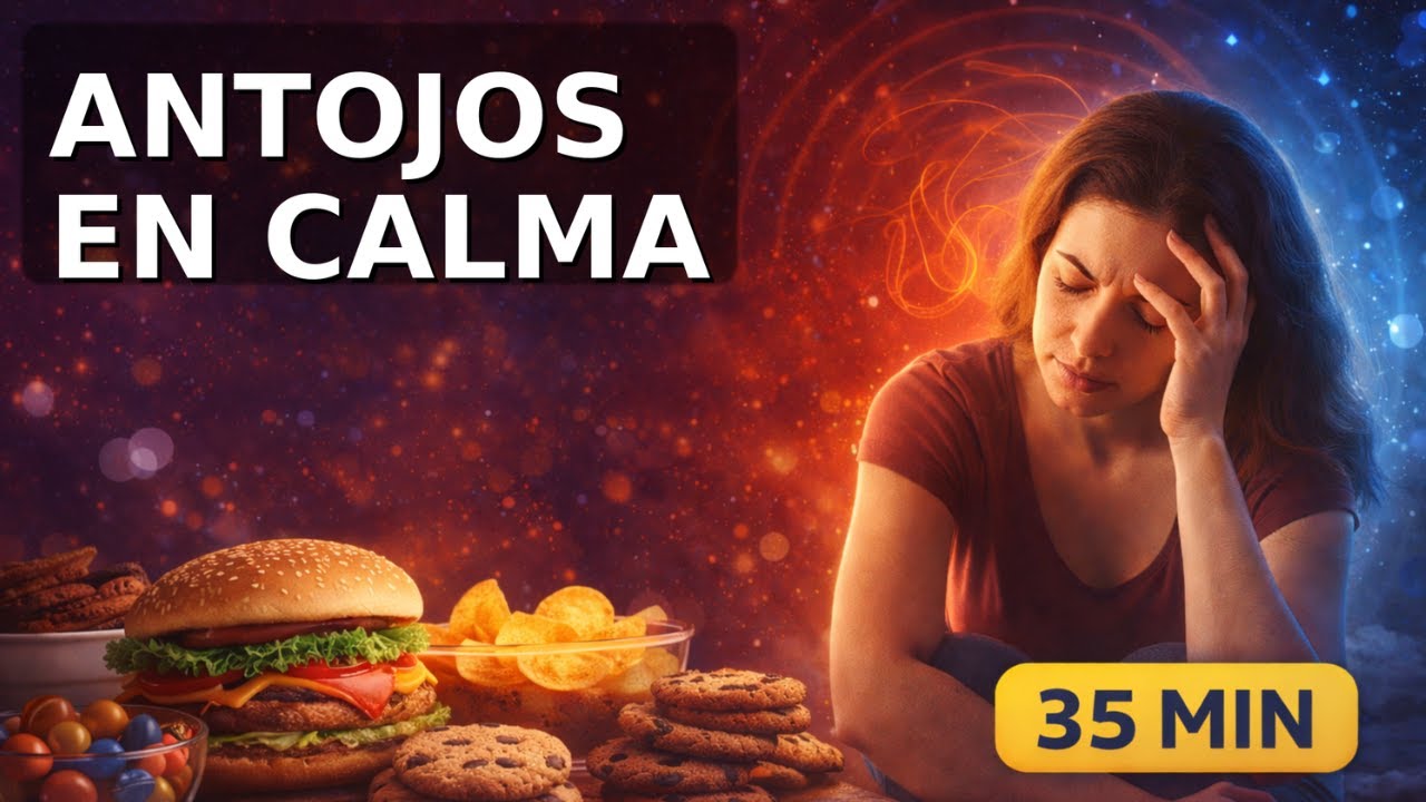 Hambre Emocional (30 min) | Hipnosis Clínica para Calmar Antojos y Ansiedad