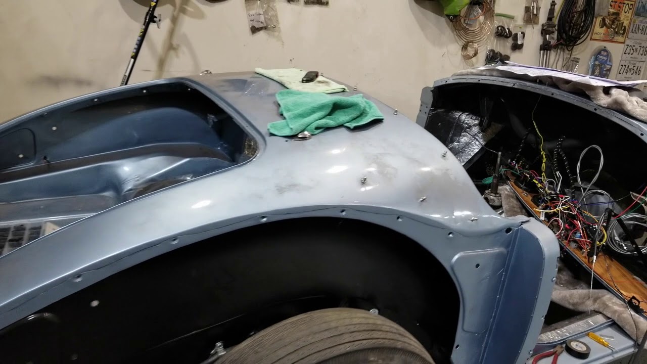 1958 MGA Restoration 24c Wiring Complete