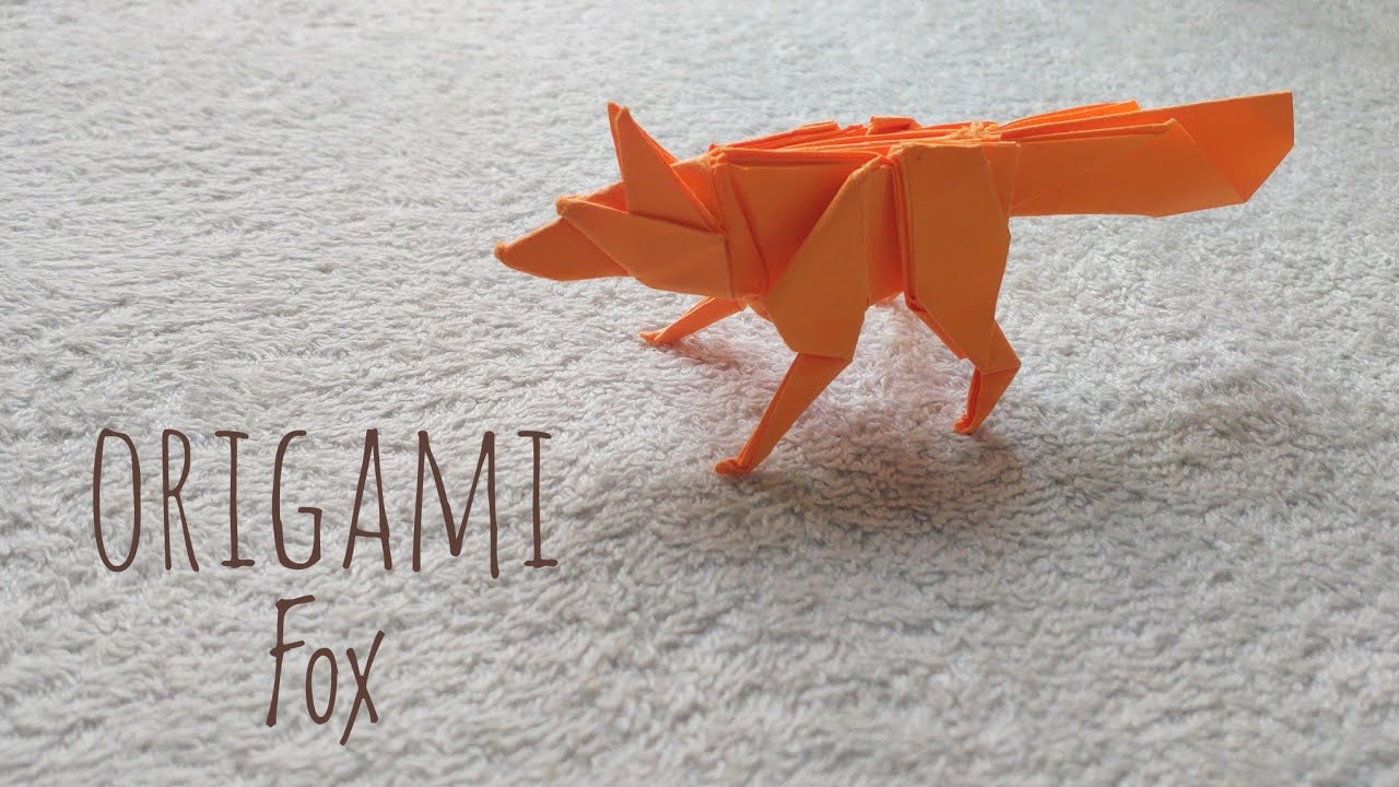 How to make an origami fox / Origami fox