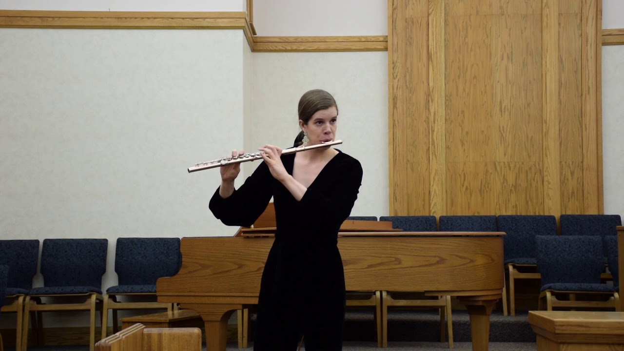 Dohnanyi: Passacaglia for Flute Solo, Op. 48, No. 2, played by Catherine Boyack