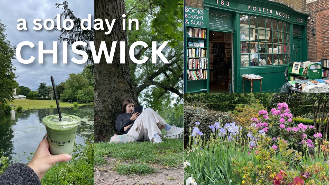 a solo day in chiswick | gardens, bookshops & spring in london