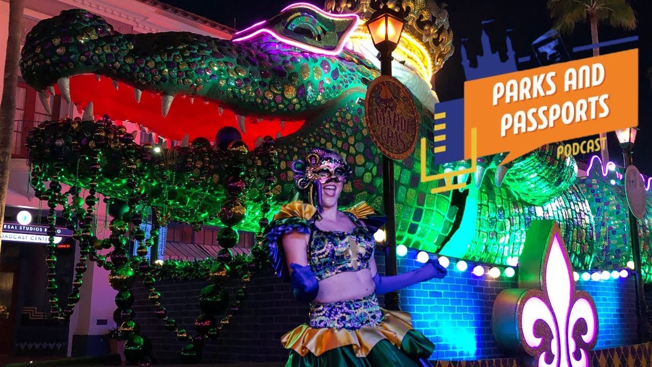 Parks and Passports Ep. 23 - Universal Mardi Gras and a Pants-less Train Ride