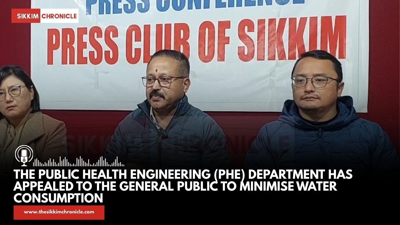 The Public Health Engineering (PHE) Department has appealed to the general public to minimise