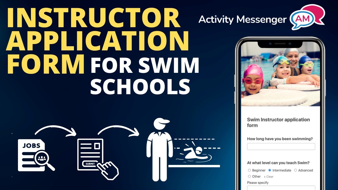 Swim instructor Application form