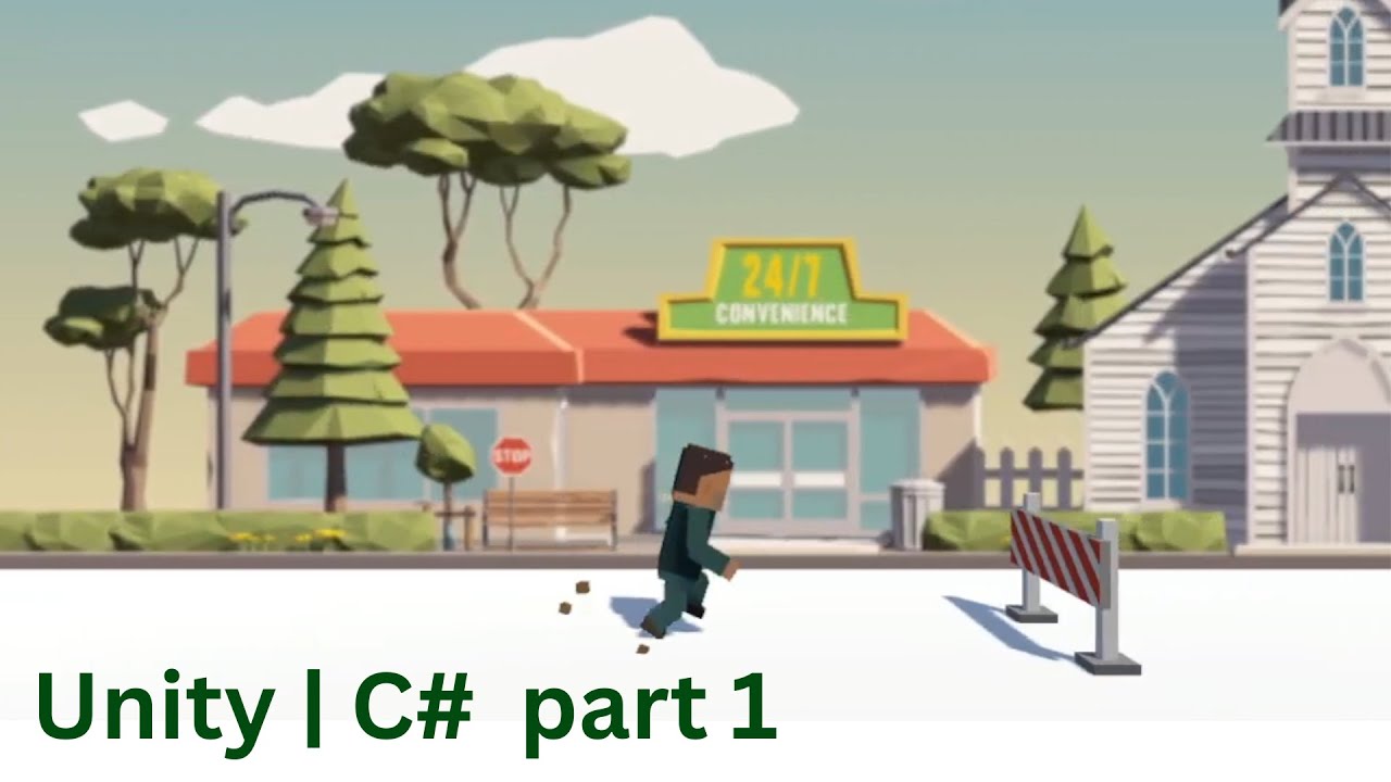 #4 Unity | C# - Jumping | Repeating Background | Get Component | part 1