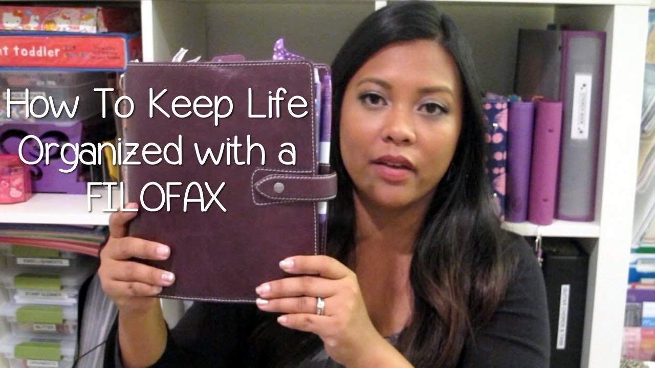 2013 Video Series: How To Keep Life Organized with a Filofax