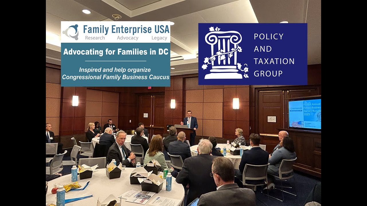 May 16th Event: Tax Reform and Family Businesses Under Congressional Review.