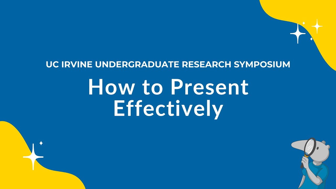 How to Present Effectively