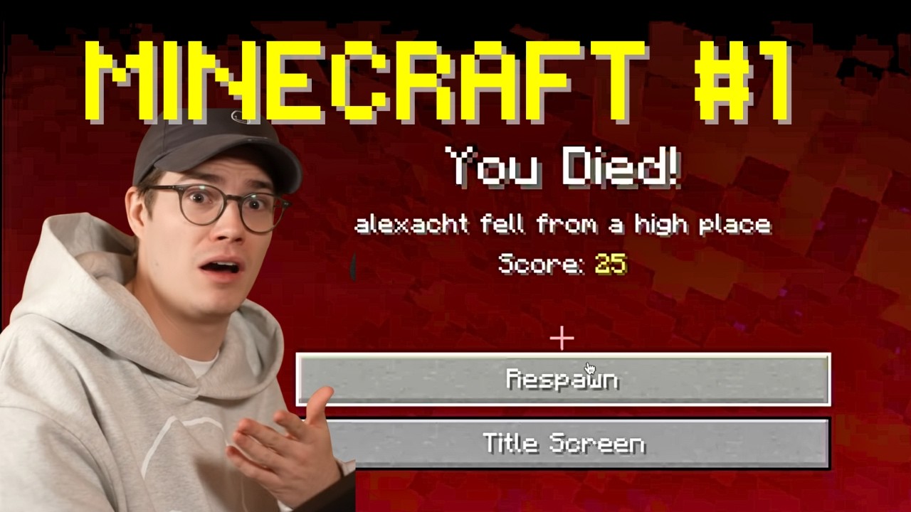 Mein 1. Mal Minecraft nach 10 Jahren