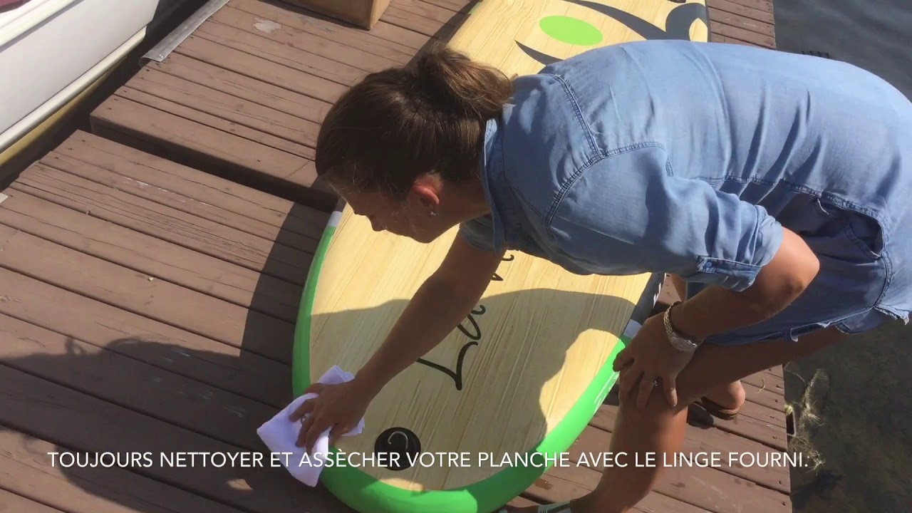 natür SUP - Comment gonfler une Planche à Pagaie Gonflable (SUP)