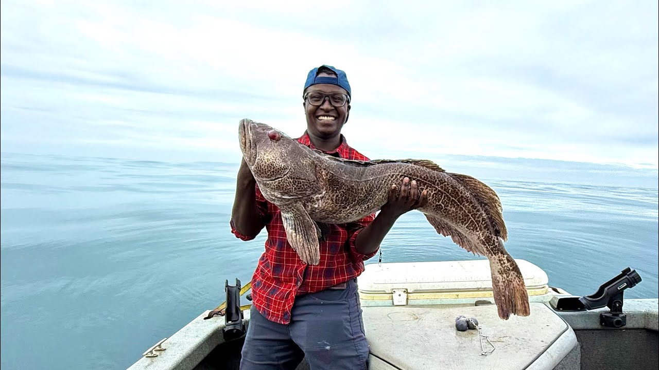 Catching Huge Fish Off Oregon Coast, Clean & Cook