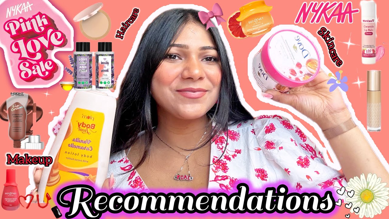 Nykaa Pink Love Sale 2026 !! Product recommendations🎀 Skincare,haircare,makeup, Bodycare//🌸