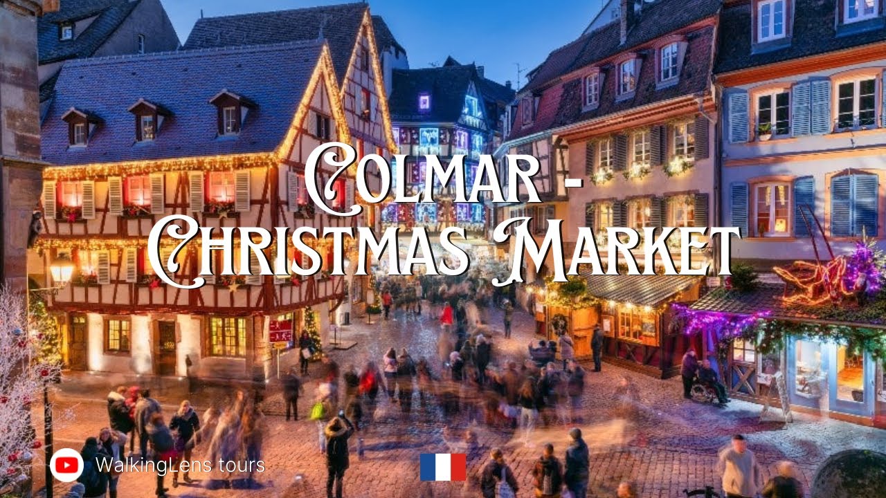 Colmar Christmas Market Experience | Magical Alsace Walk 🎄
