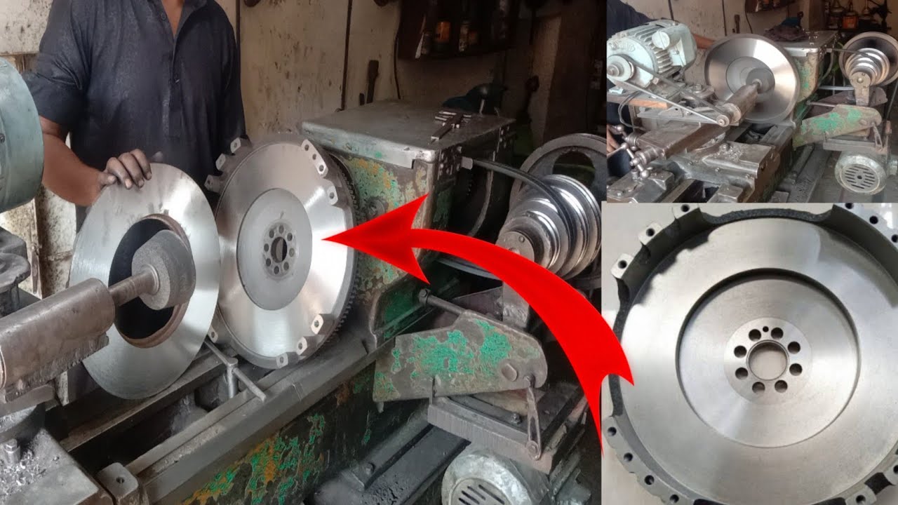 Flywheel Finger face/How to Resurface Pressure plate Flywheel/Nissan Finger Flywheel face