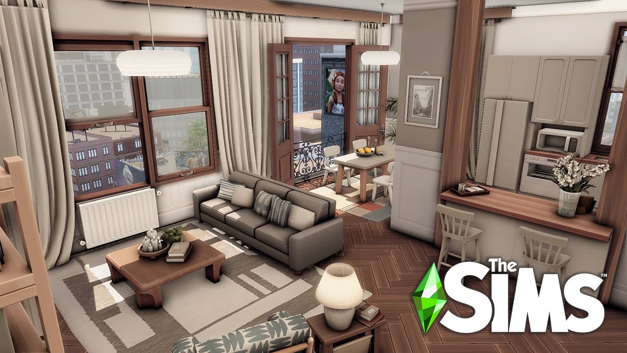 Идеальная семейная квартира | Дом Хакима, 121 | The Sims 4