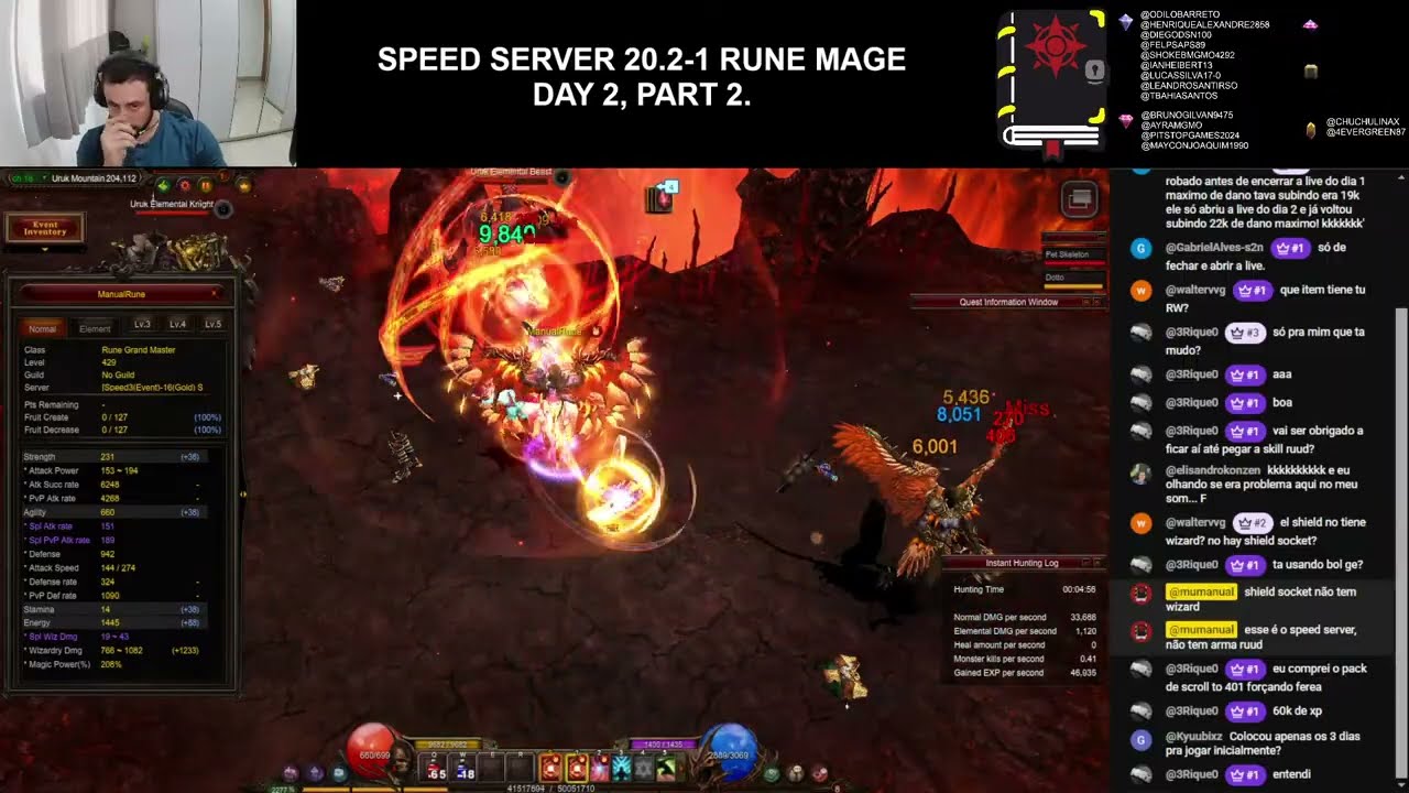 Speed Server 20.2-1 Rune Mage - Day 2, Part 2.