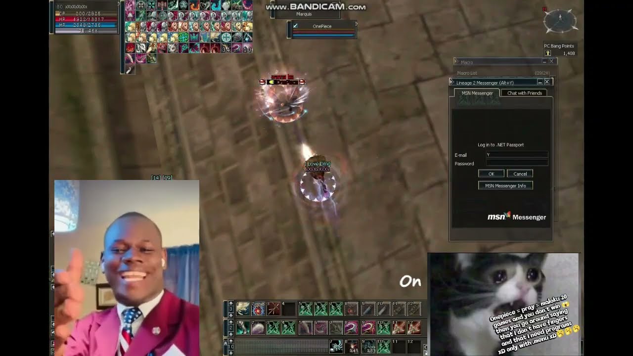 lineage 2 Server interlude  l2 Damage Dagger 1 vs 1
