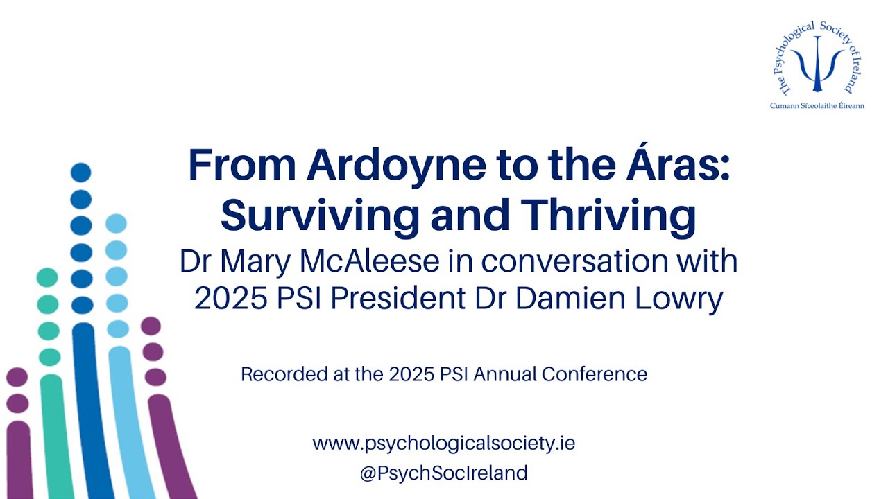 From Ardoyne to the Áras: Surviving and Thriving | Dr Mary McAleese