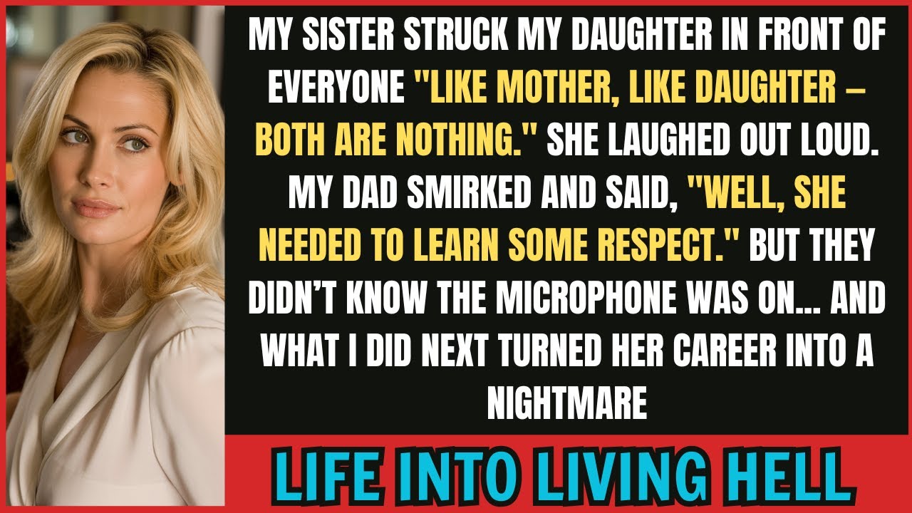 My Sister Struck My Daughter at a Family Gathering—My Parents Laughed, But I Had Proof|Revenge Story