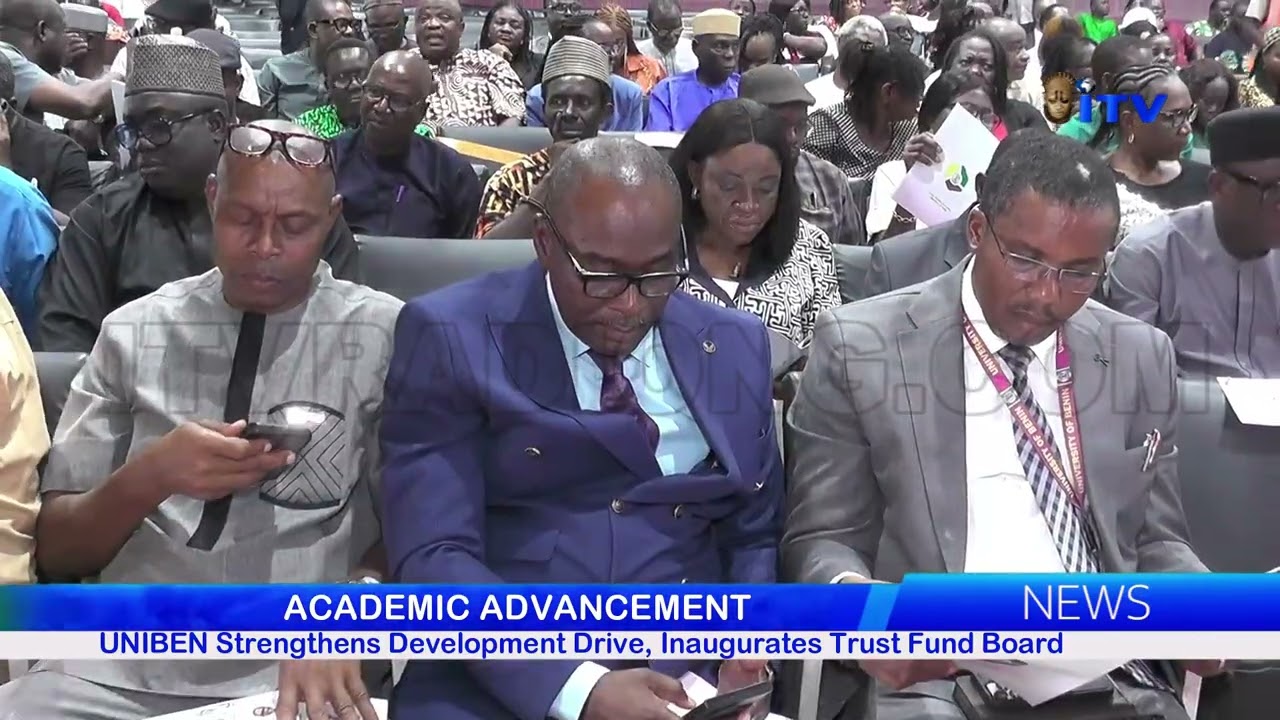 UNIBEN Strengthens Development Drive, Inauguraties Trust Fund Board