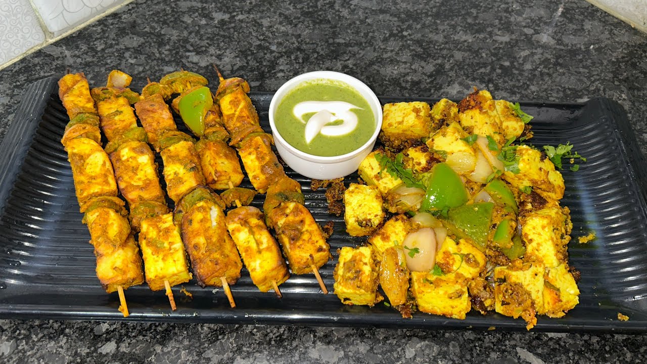 Perfect tandoori paneer tikka -Easy starter recipe 