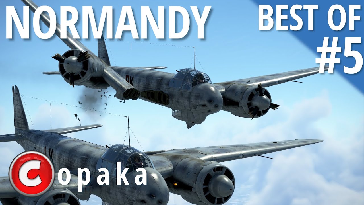 il2 Battle of Normandy | Dogfights | Ground attack compilation #5