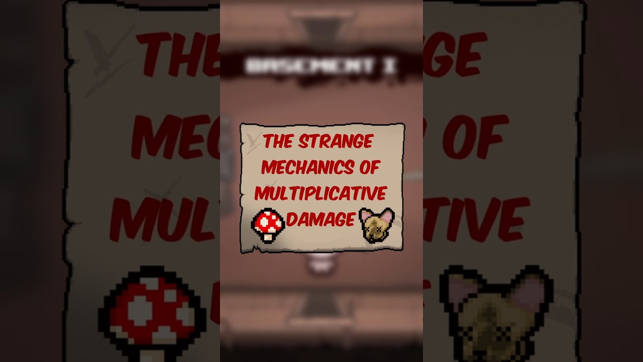 Damage Multipliers In Isaac Are weird  #gaming #thebindingofisaac #gamer #tboi #tips #tipsandtricks