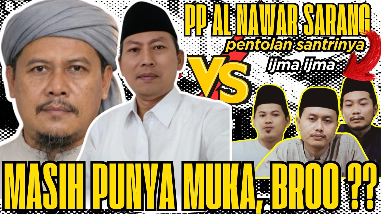 KYAI DOSEN PERMALUKAN KLAIM IJMA SANTRI SARANG AKAN NASAB HABIB BAALWI 