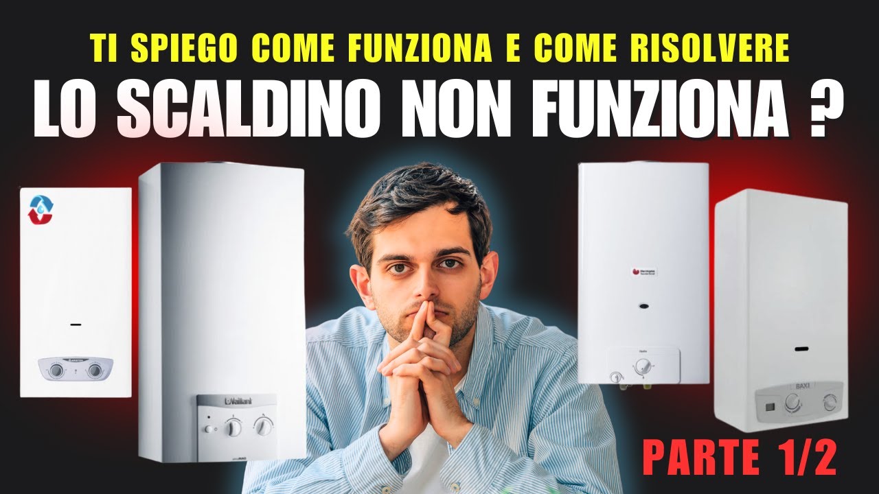 lo scaldino non funziona non scalda l'acqua come risolvo se in blocco spiego funzionamento parte 1/2