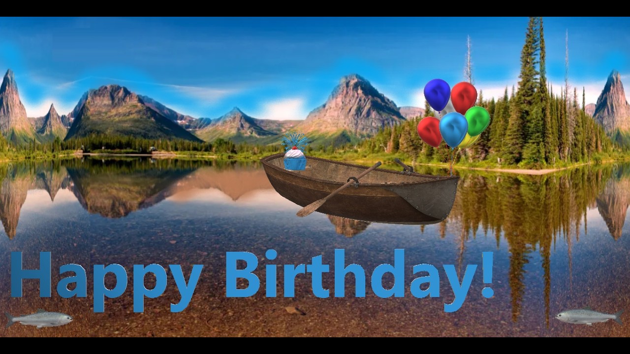 Happy Birthday 3D - Happy Birthday - Happy Birthday To You - Happy Birthday Song Video Card