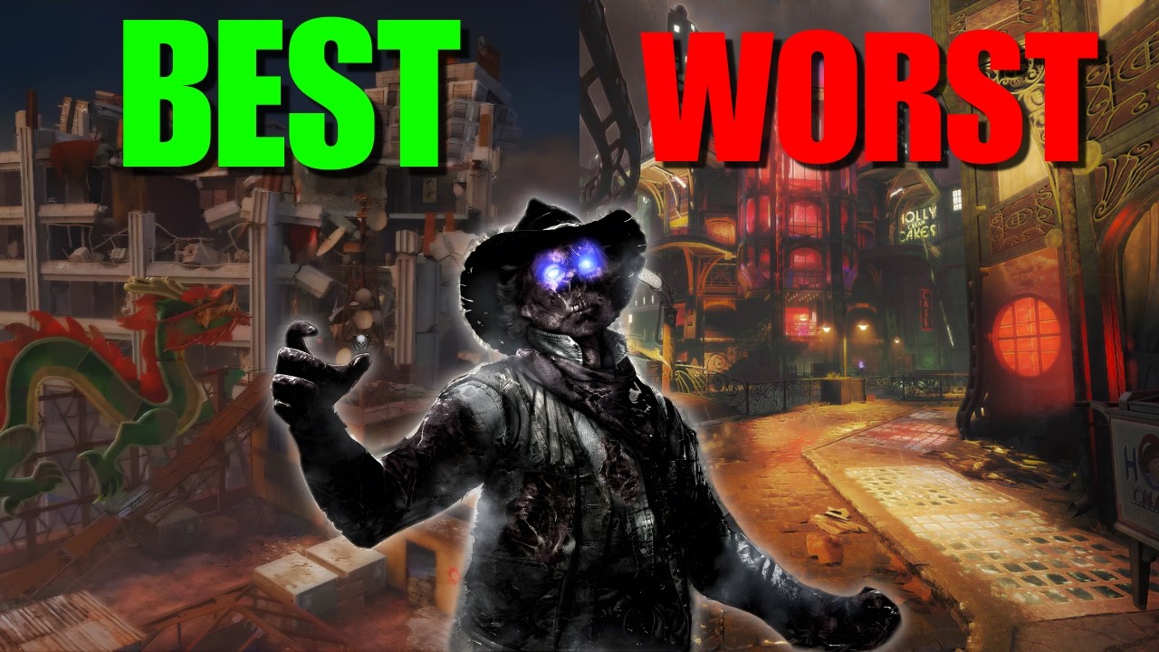 I Ranked Every COD Zombies Map From Worst To Best