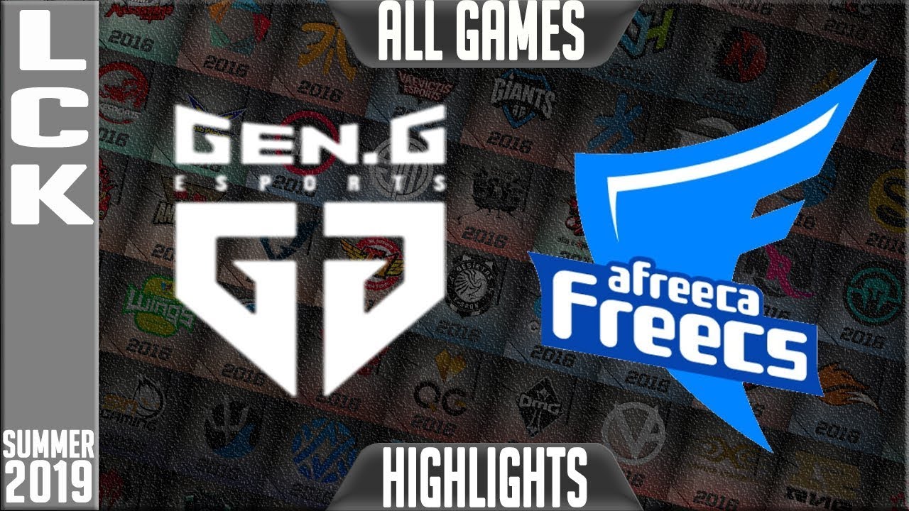 GEN vs AF Highlights ALL GAMES | LCK Summer 2019 Week 9 Day 4 | Gen.G vs Afreeca Freecs