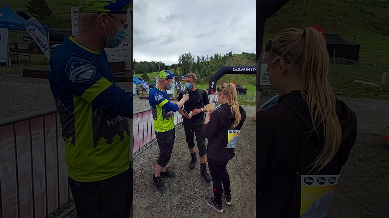 Himos Vaelluksella 26km:n lenkin kiert&auml;neist&auml; vaeltajista haastattelussa Juho M&auml;ntyl&auml;!