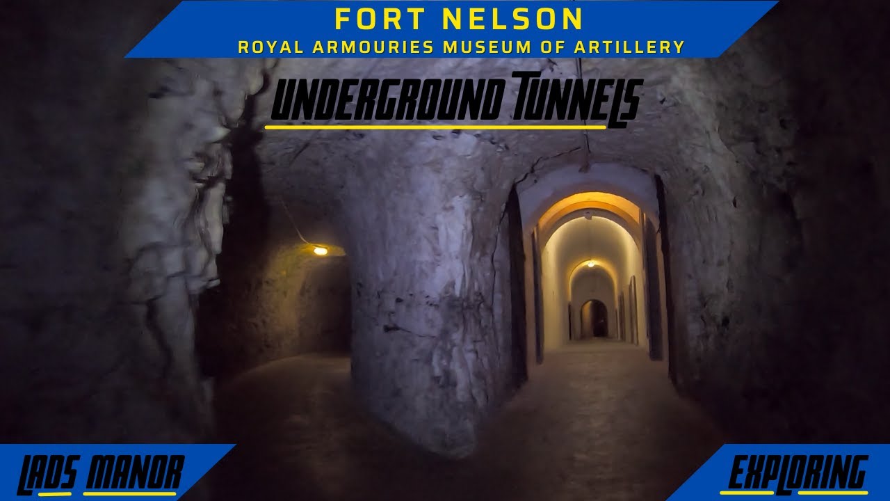 Fort Nelson | Exploring The Underground Tunnels | The Royal Armouries Museum Of Artillery